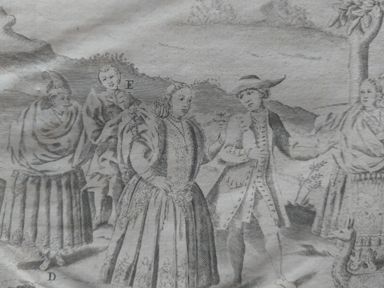 Chile de Jorge Juan y Antonio de Ulloa 1748 persons lima