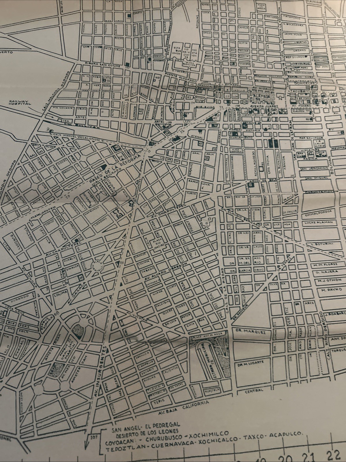 Bernice I. Goodspeed’s Map Of Mexico City 1949-1951 2nd Edition sells for $500