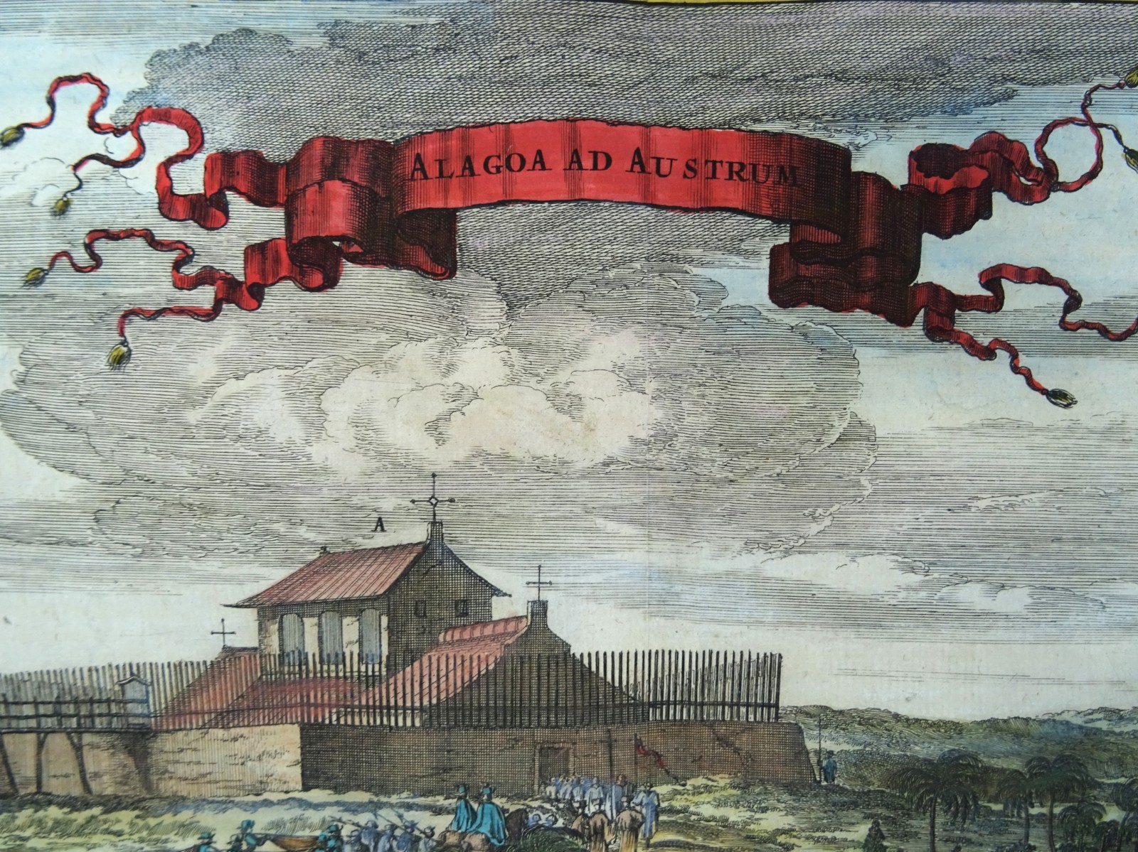 Brazil, Alagoas, Maceió, Montanus / Van Meurs, 1671, Alagoa ad Austrum.