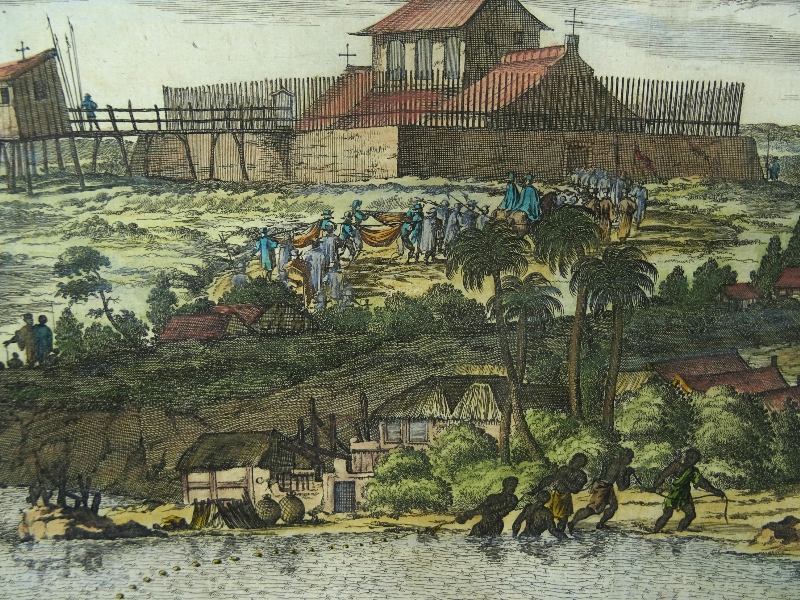Brazil, Alagoas, Maceió, Montanus / Van Meurs, 1671, Alagoa ad Austrum.