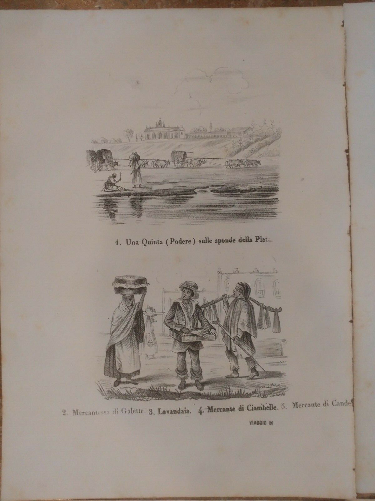 Argentina Buenos Ayres, Buenos aires, Lot Lithography 4 x views 8