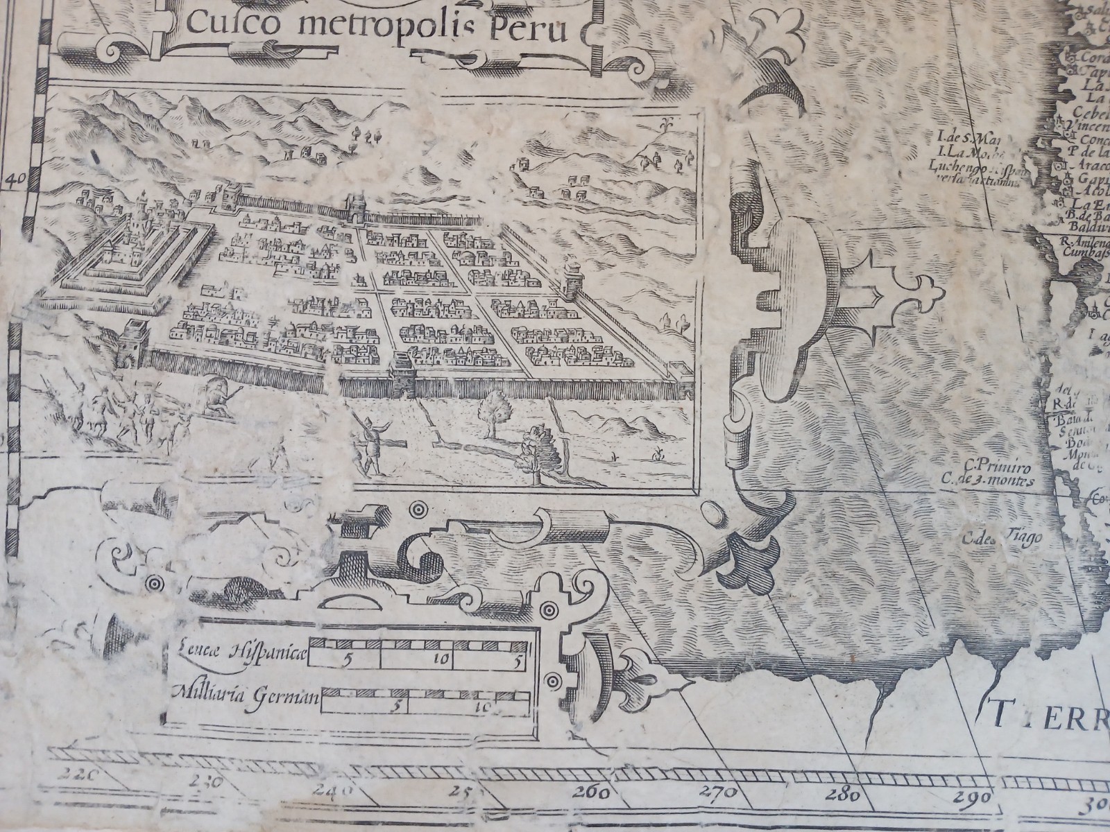 GERARD MERCATOR: AMERICA MERIDIONALIS: 1609
