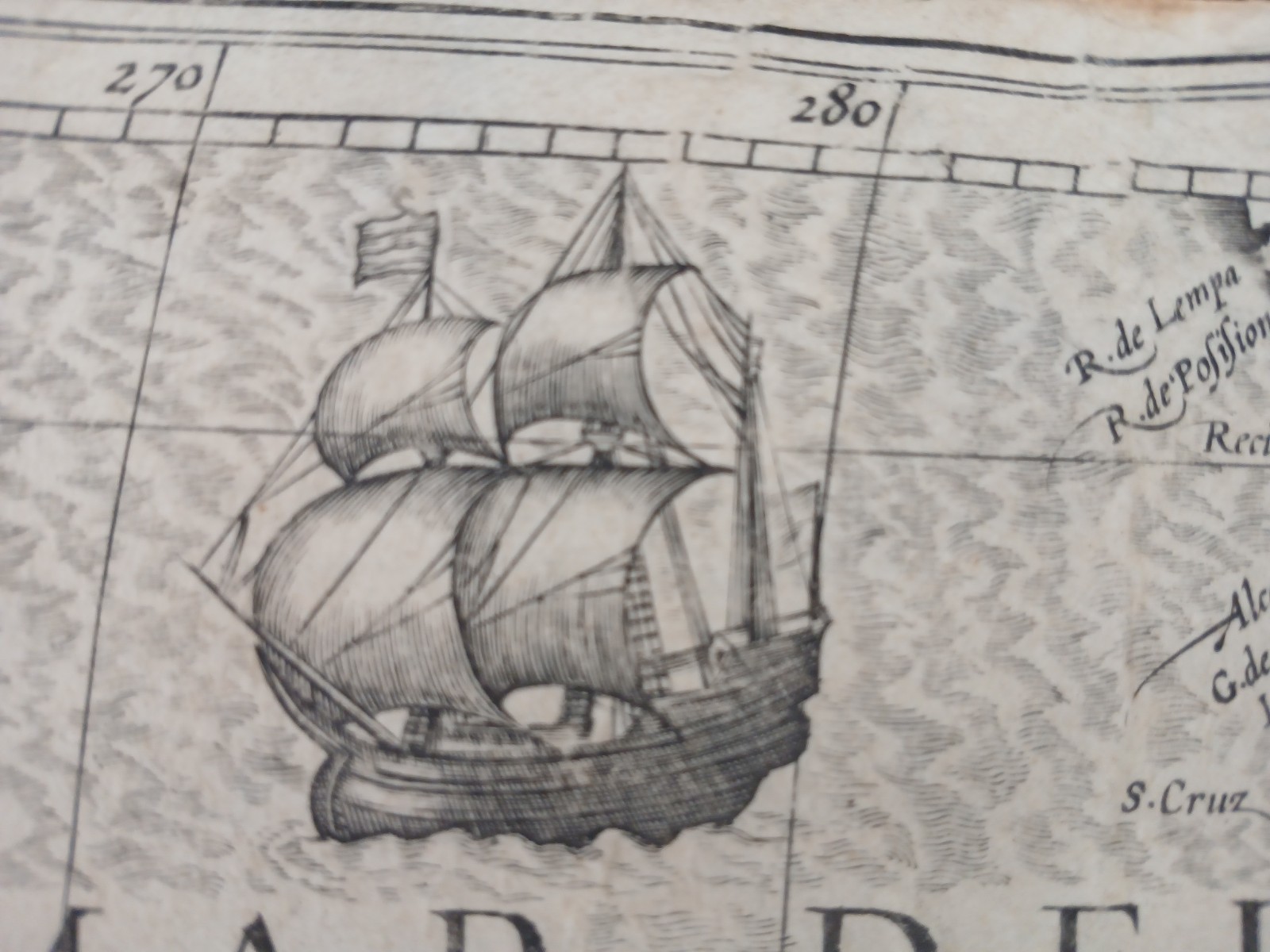 GERARD MERCATOR: AMERICA MERIDIONALIS: 1609