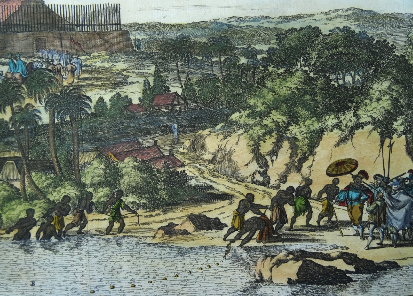 Brazil, Alagoas, Maceió, Montanus / Van Meurs, 1671, Alagoa ad Austrum.