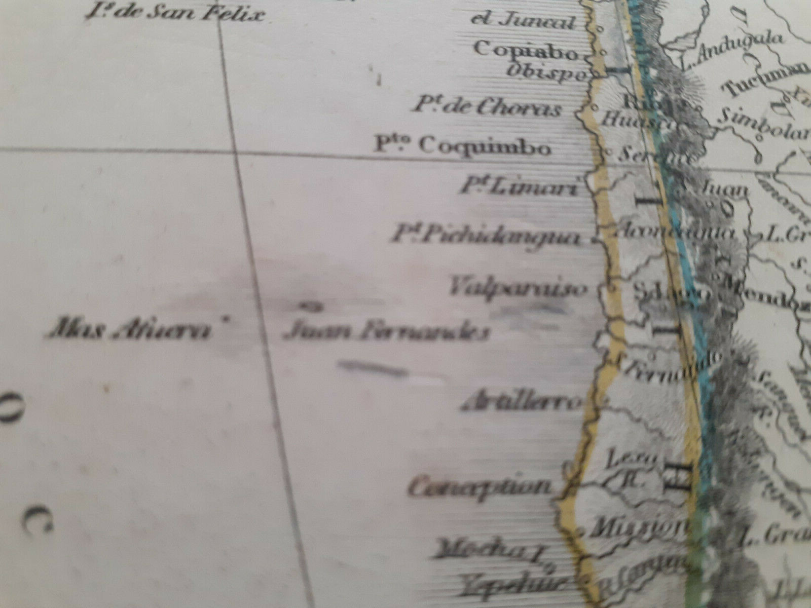 Sidney Hall South America map Longman Rees Orme Brown & Green